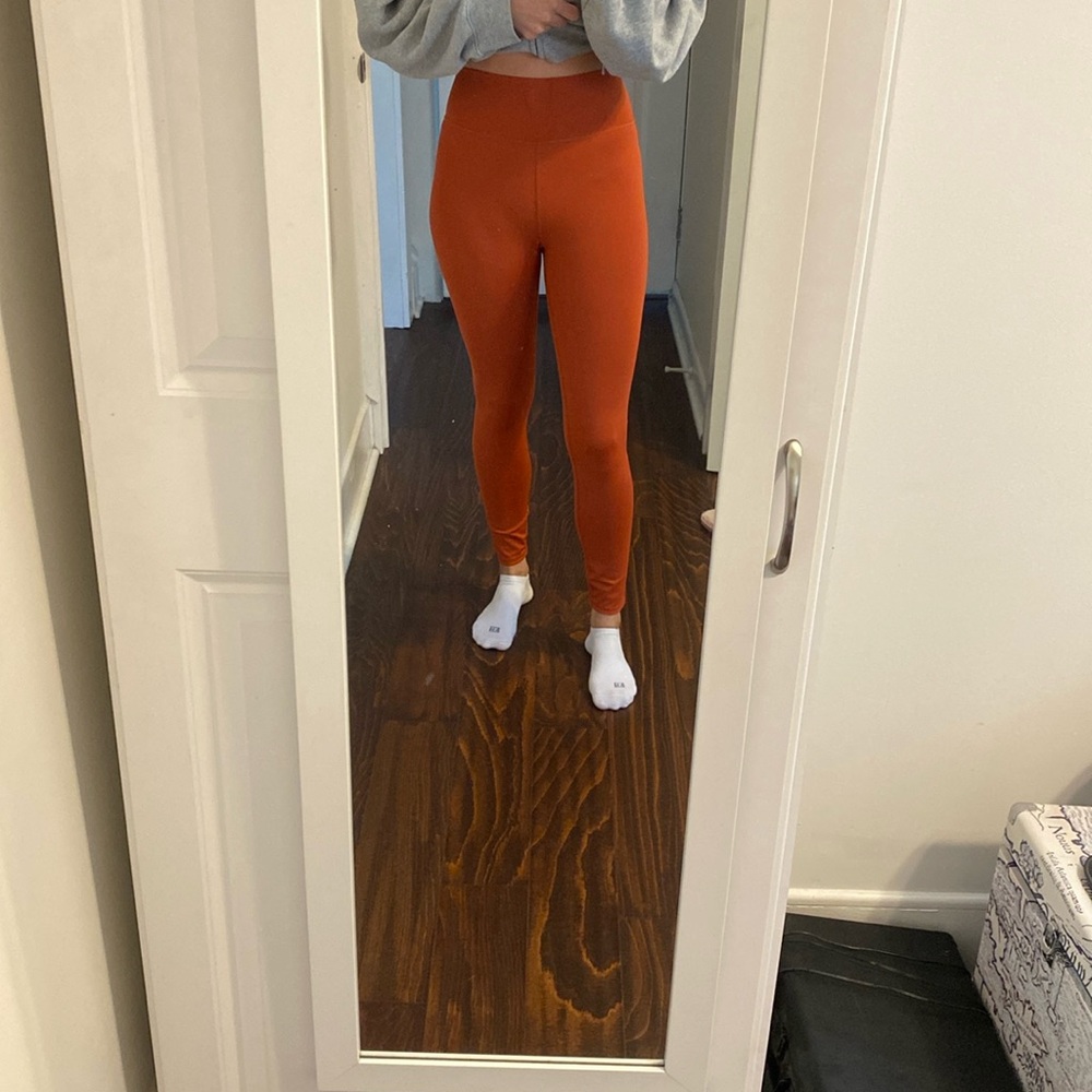 Madewell Burnt Orange Leggings